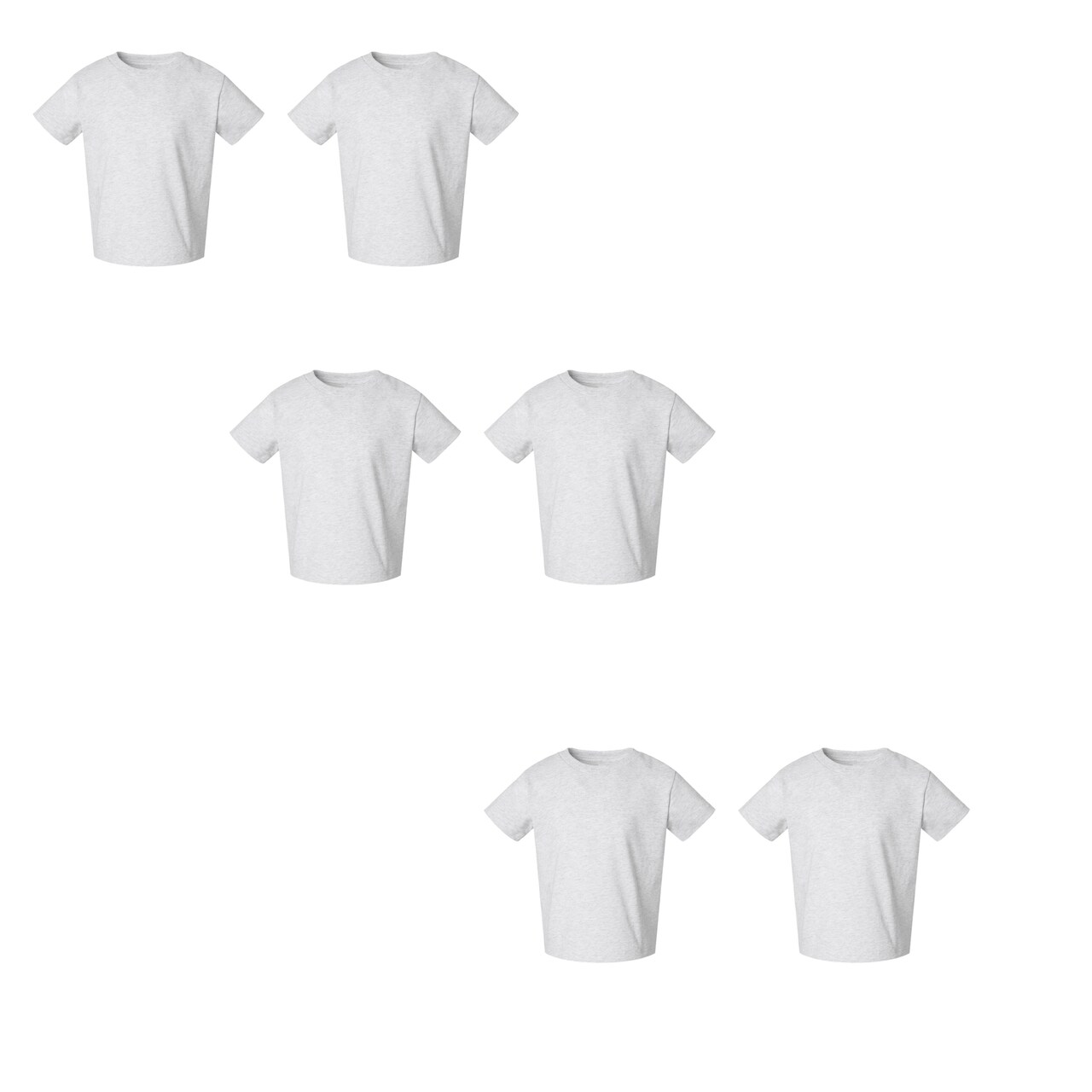 Rabbit Skins® Toddler Cotton Jersey Crewneck Short Sleeve Tee - 3301T